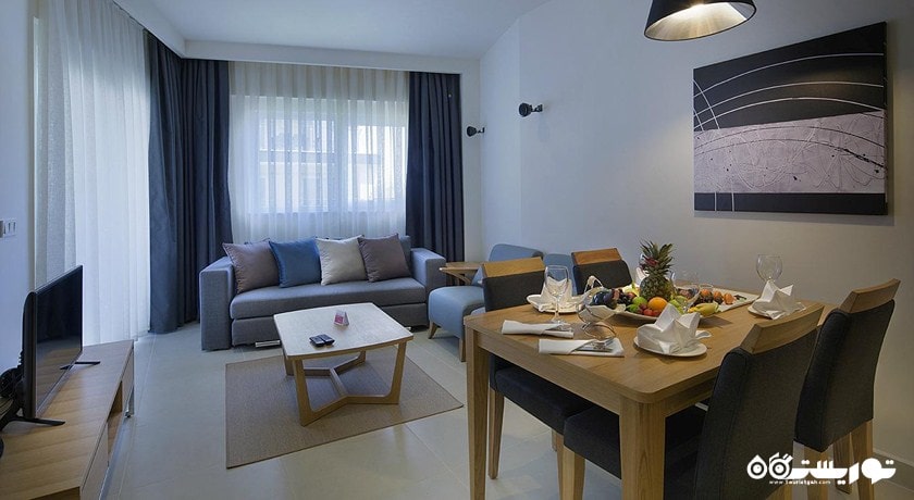 محوطه نشیمن سوئیت کینگ